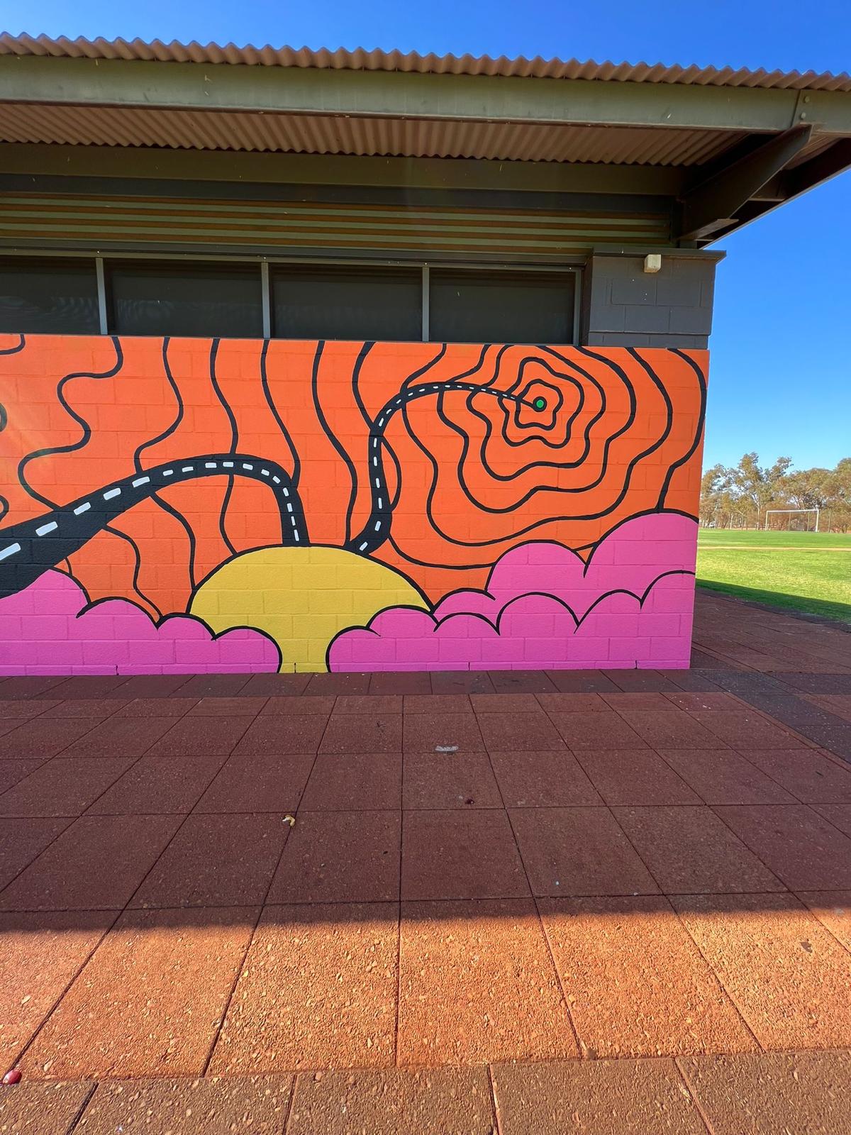 Newman Mural